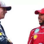 Max Verstappen e Lewis Hamilton