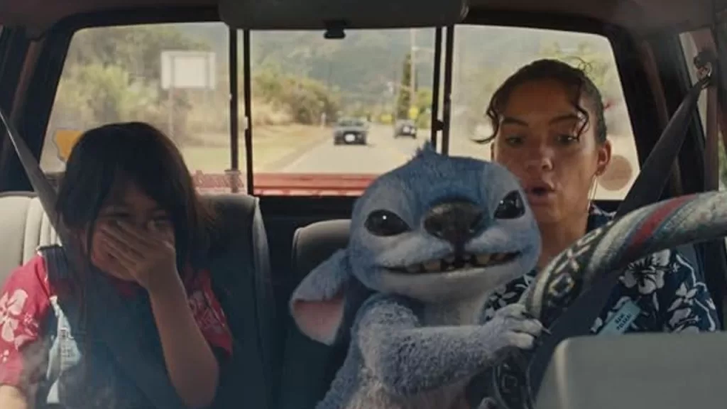 Cena do filme "Lilo & Stitch", 2025