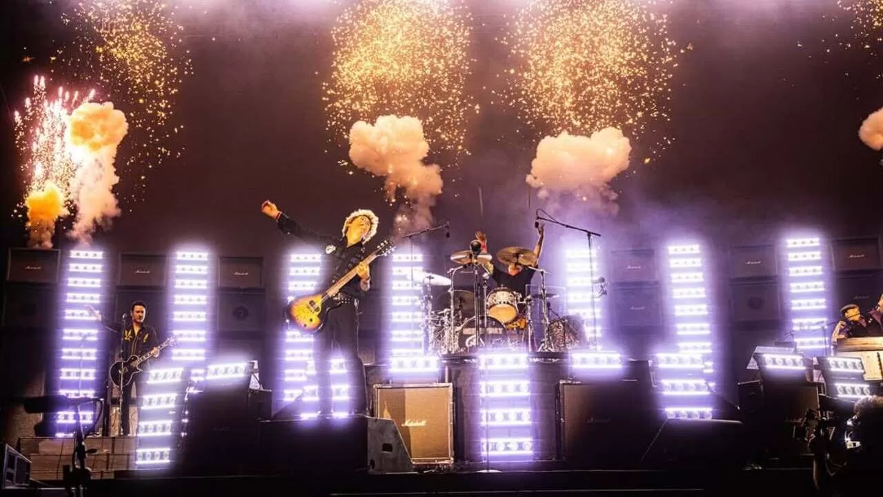Green Day em show no BottleRock Napa Valley