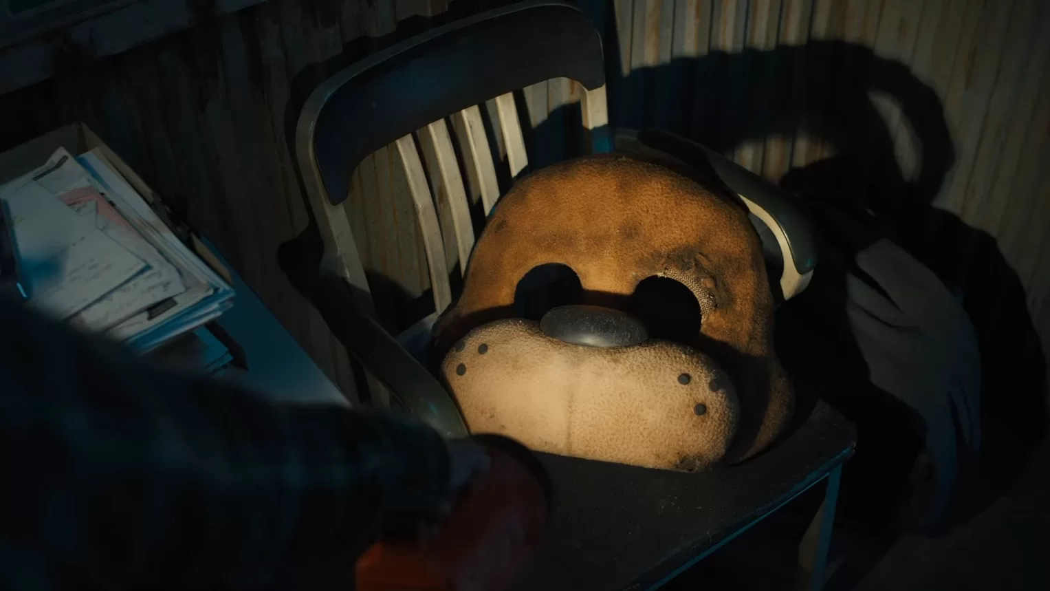 Cabeça do Freddy Fazbear, um dos animatrônico de Five Nights at Freddy's