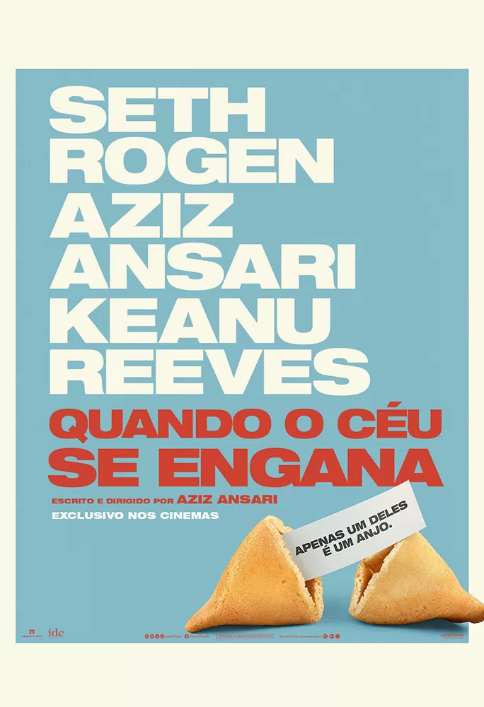Poster do novo filme de comédia estrelado pelo Keanu Reeves