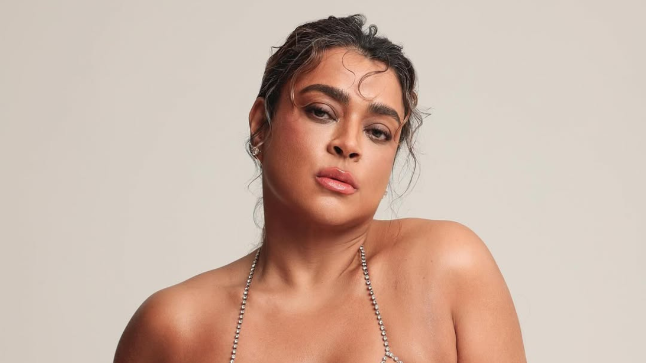 a woman posing for a picture