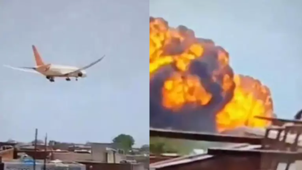 Avião com 242 pessoas a bordo cai na Índia após decolagem