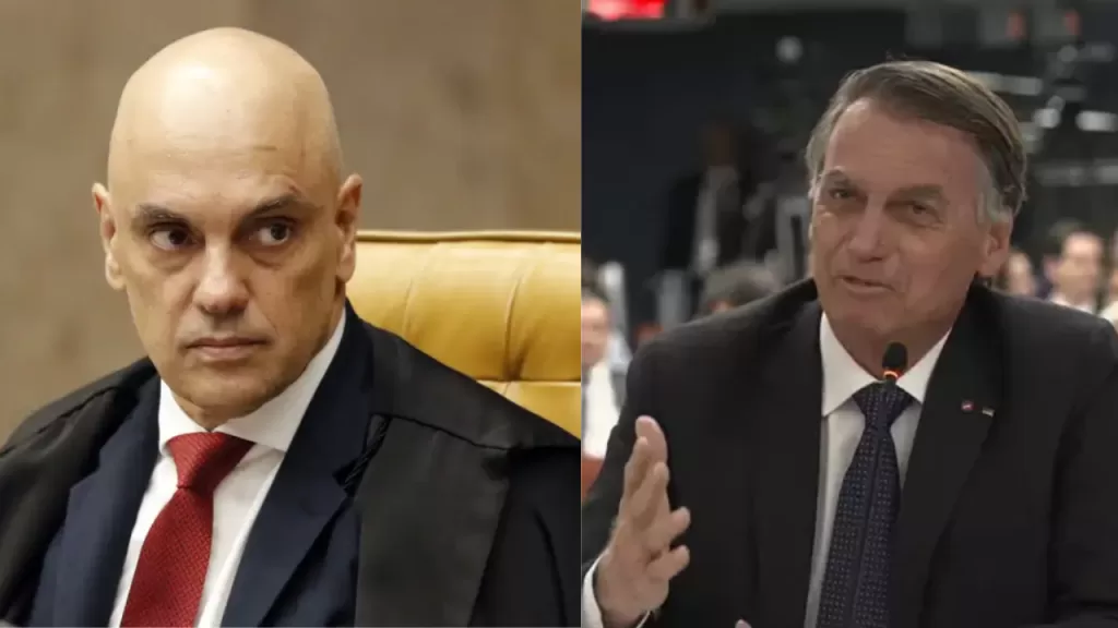 Moraes dá 24 horas para Bolsonaro se explicar sobre uso de redes sociais e exibição de tornozeleira