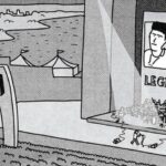 Imagem da HQ "A Minha Banda Preferida de Todos os Tempos", de Marcelo Bonfá