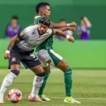 Corinthians x Palmeiras - Foto de Depay e Estevão