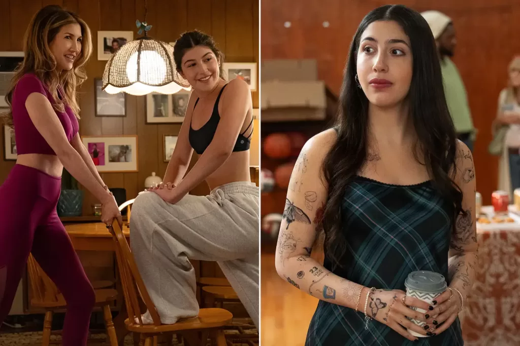 Familia de Adam Sandler em cenas de Um Maluco no Golfe 2