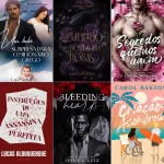 Imagem reúne 10 capas de livros lançados no Kindle Unlimited esta semana, com títulos de diversos gêneros, como romance contemporâneo, fantasia e suspense