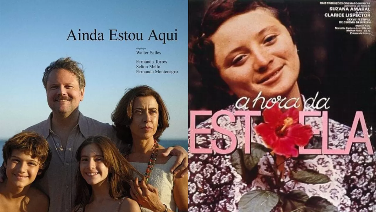 Pôster de duas obras literárias que viraram filme