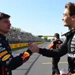 Verstappen e Russell no GP do Canadá