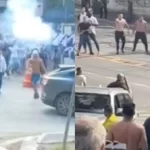 Confronto entre PM e torcedores marca Santos x Vasco no Morumbi