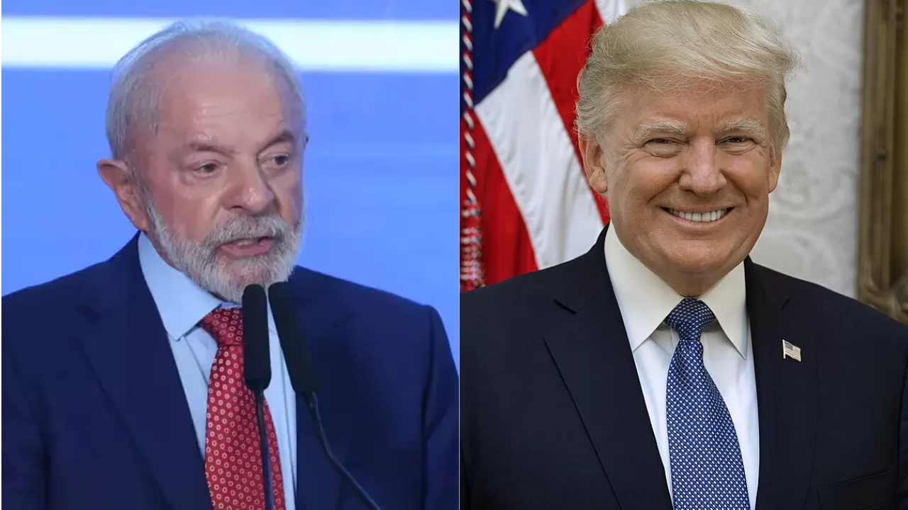 Lula pede que Trump não interfira no Brasil