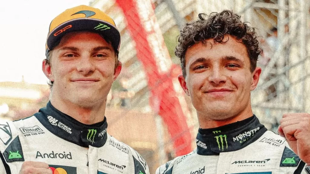 Dupla de pilotos da McLaren
