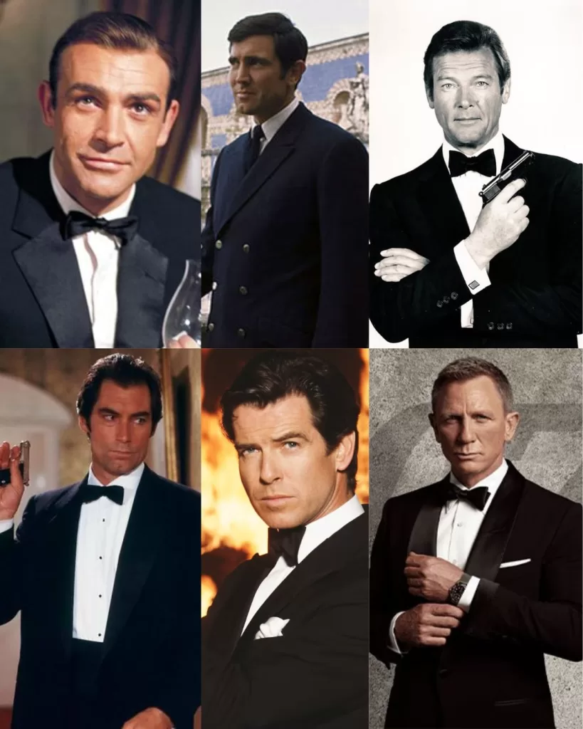 Pierce Brosnan e os outros atores que viveram o 007