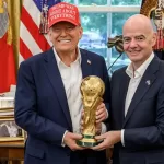 Donald Trump e Gianni Infantino