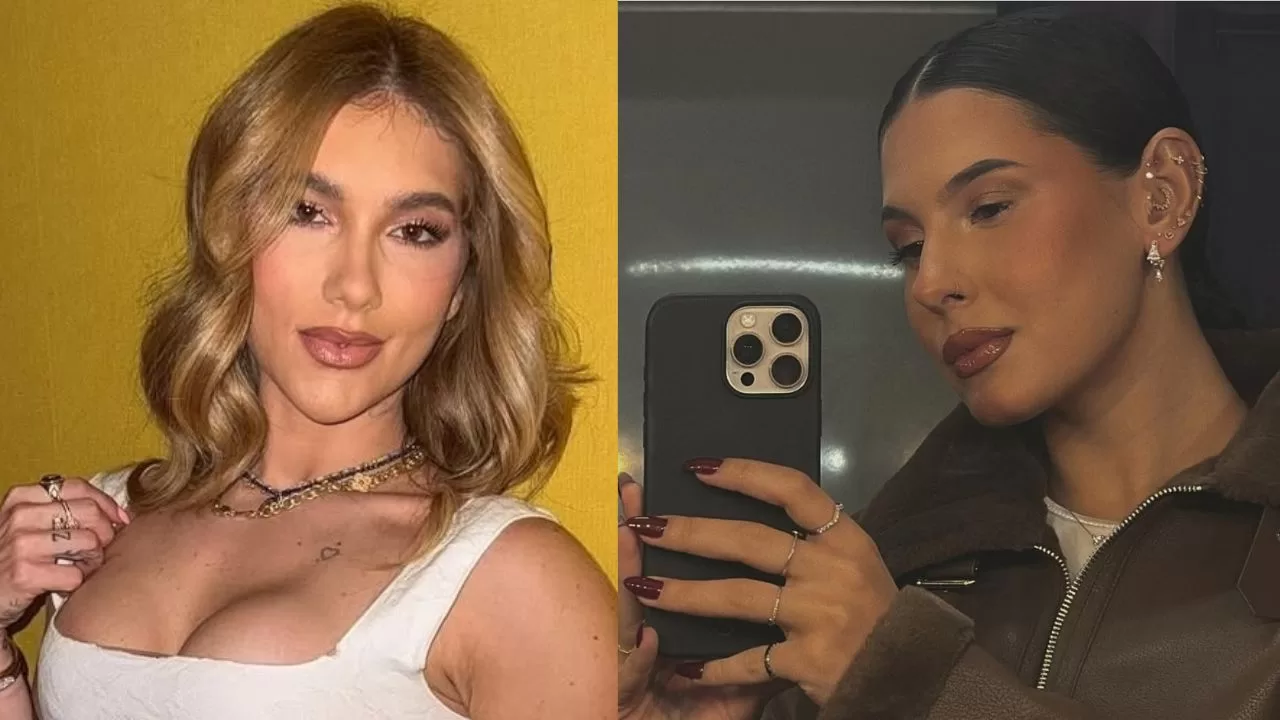 Ana Castela à direita e Virgínia à esquerda