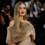 Angelina Jolie no Festival de Cinema Internacional de Veneza, em 2024.
