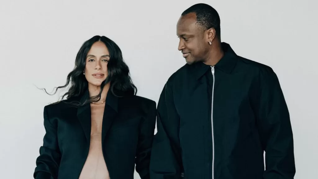 Carol e Thiaguinho em ensaio fotográfico