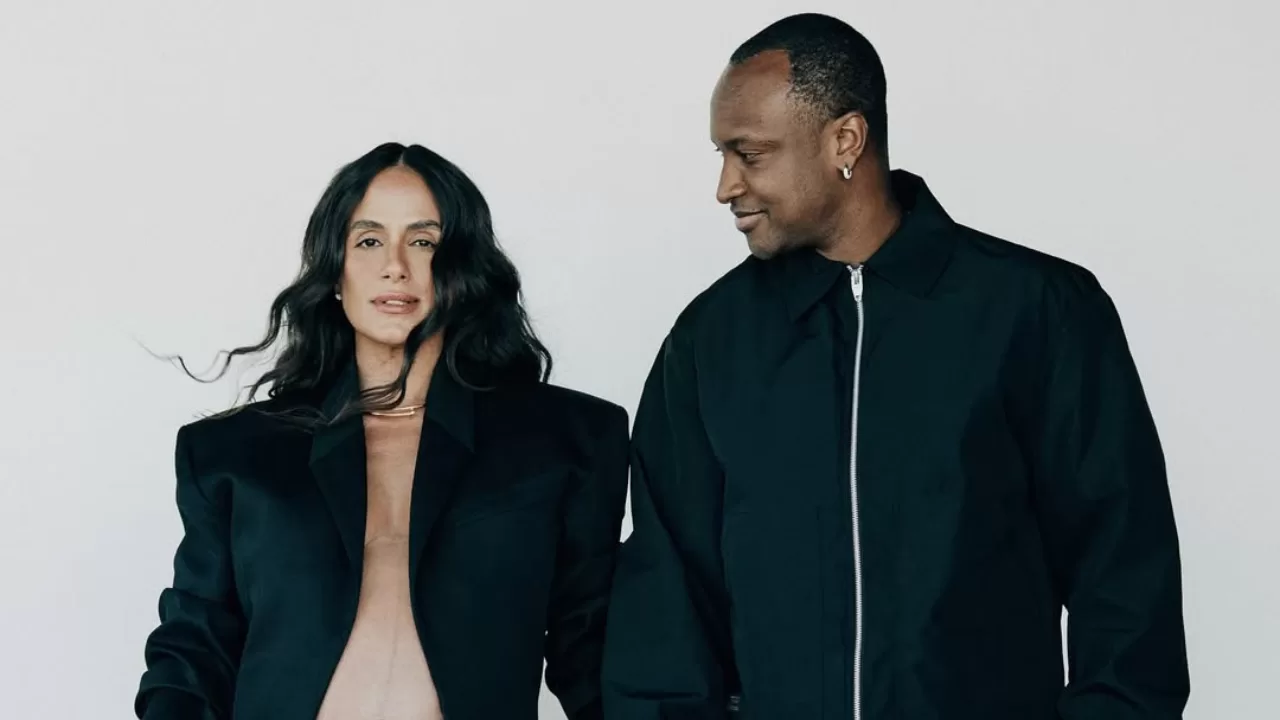 Carol e Thiaguinho em ensaio fotográfico