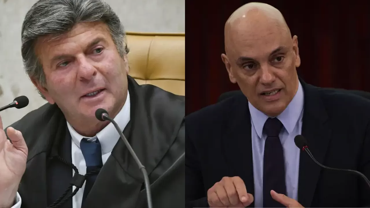 Fux reconhece trabalho de Moraes, mas critica prazo dado às defesas: “tsunami de dados”