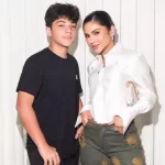 Mileide Mihaile e filho