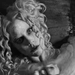 Lady GaGa no videoclipe de The Dead Dance, dirigido por Tim Burton
