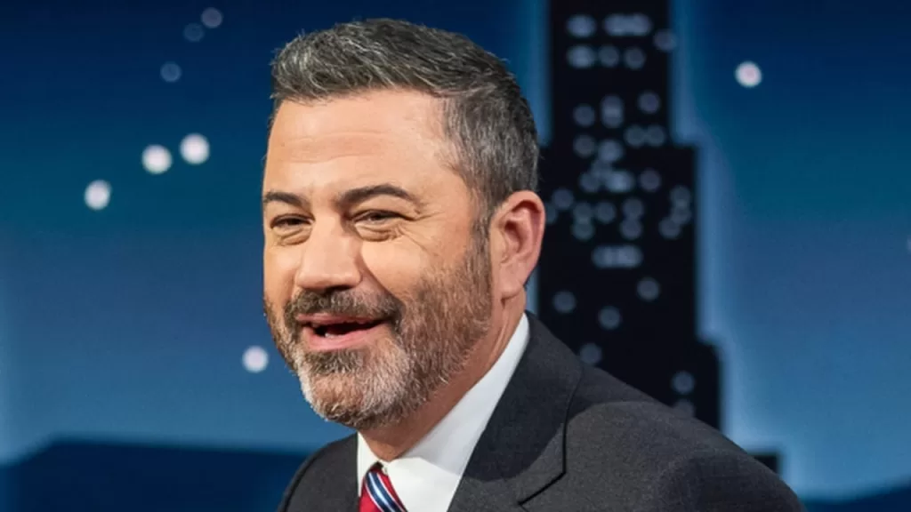 Jimmy Kimmel em seu programa "Jimmy Kimmel Live!"
