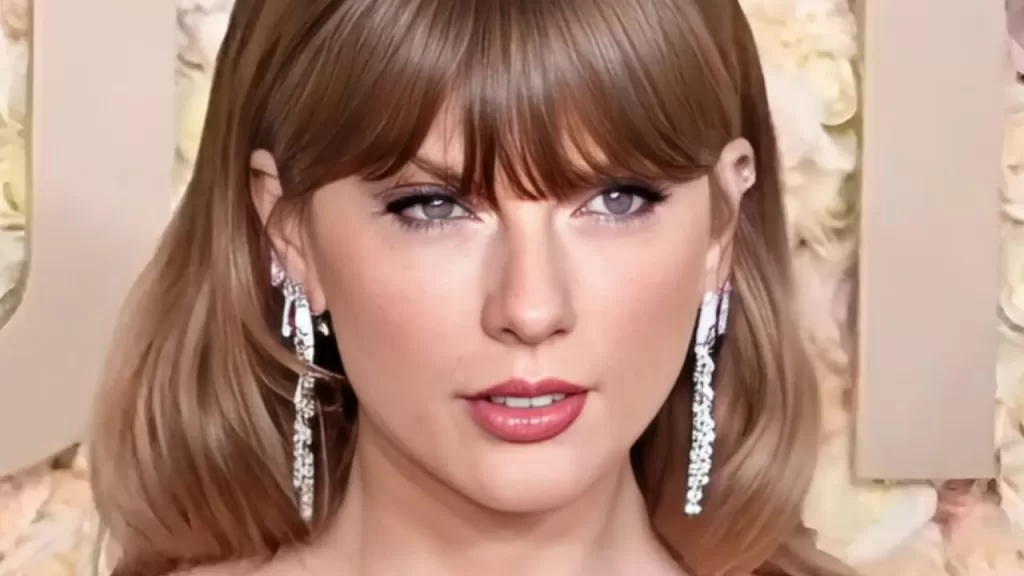 Taylor Swift no Golden Globes 2024