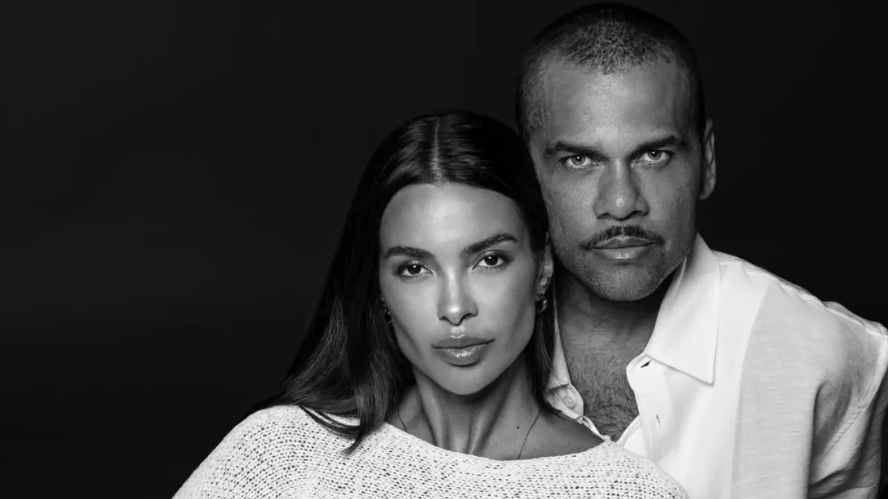 Joana Sanz e Daniel Alves