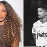 Iza e Yuri Lima em publicação