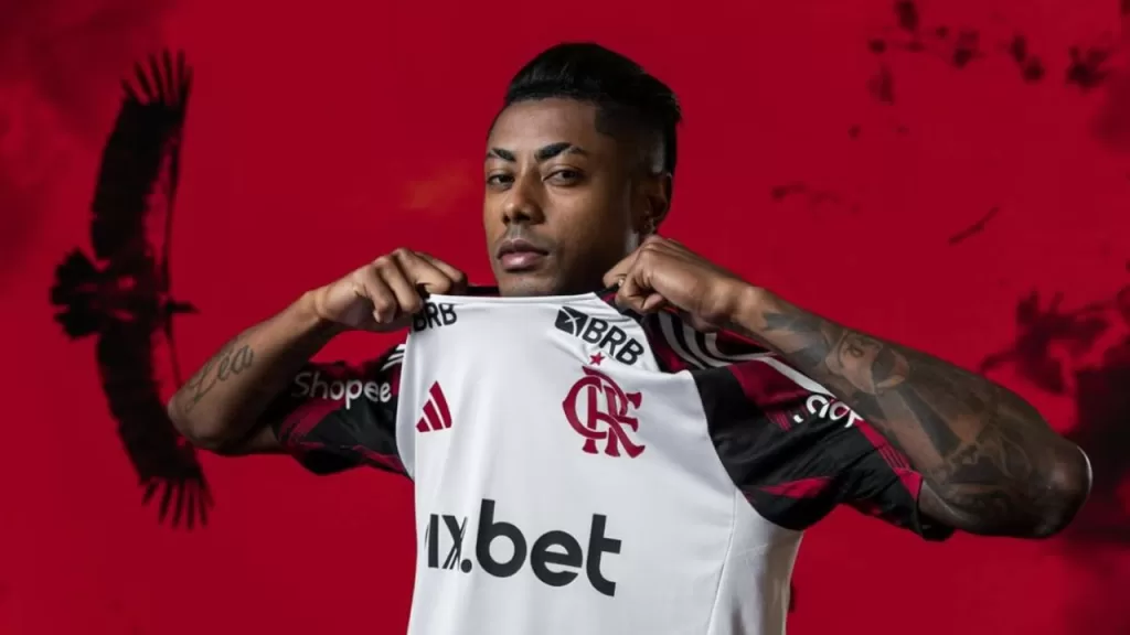 Bruno Henrique é multado pela Conmebol