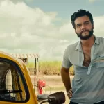 Wagner Moura no cartaz do filme O Agente Secreto