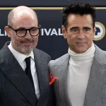 Collin Farrell e Edward Berger no Festival de Zurique, para a exibição de Balada de um Jogador