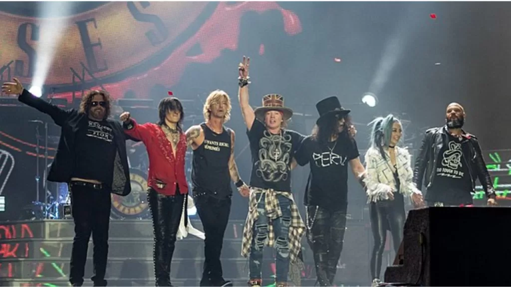 Guns N' Roses em apresentação