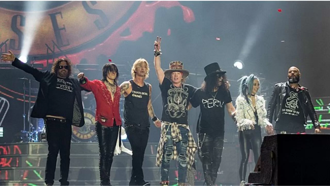 Guns N' Roses em apresentação