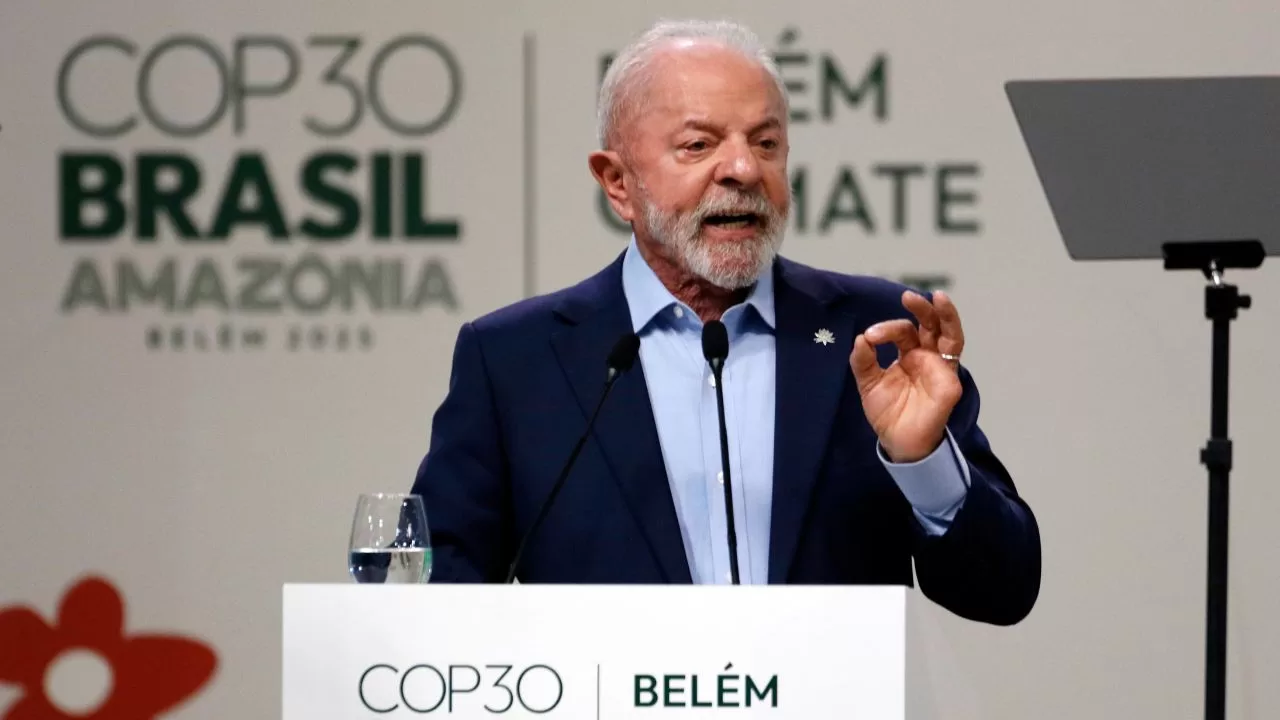 Lula convoca o mundo a reagir à crise climática