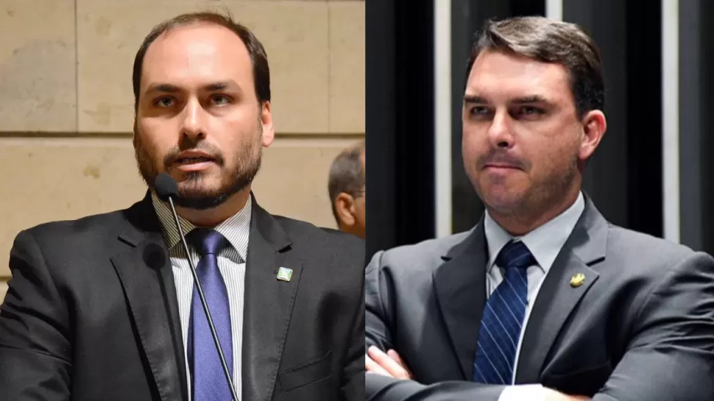 Filhos visitam Jair Bolsonaro na Superintendência da PF