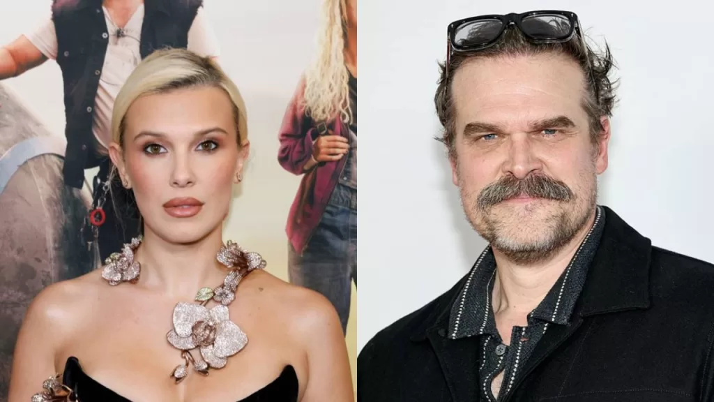 Millie Bobby Brown e David Harbour