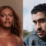 Ganhadores do Grammy Latino Liniker e Bad Bunny