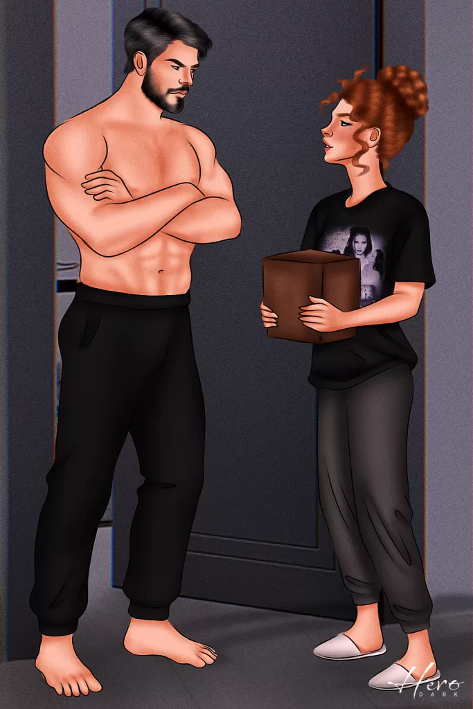 Personagens principais de Entre Linhas e Verdades: Philipe e Lana