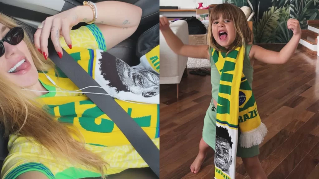 Virginia e Maria Alice entram na torcida por Vini Jr. Rolling Screenn.