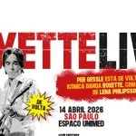 Pôster do show da banda Roxette que acontecerá no Brasil em 2026 | Rolling Screenn