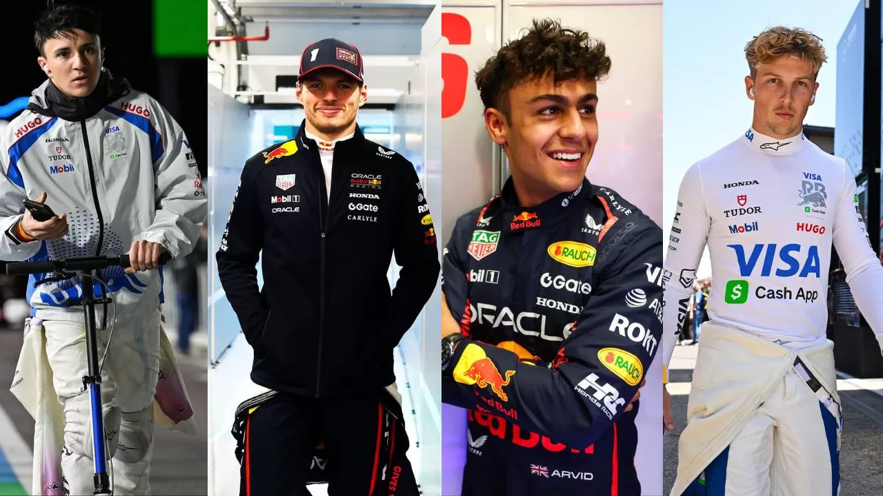 Pilotos da Red Bull e Racing Bulls