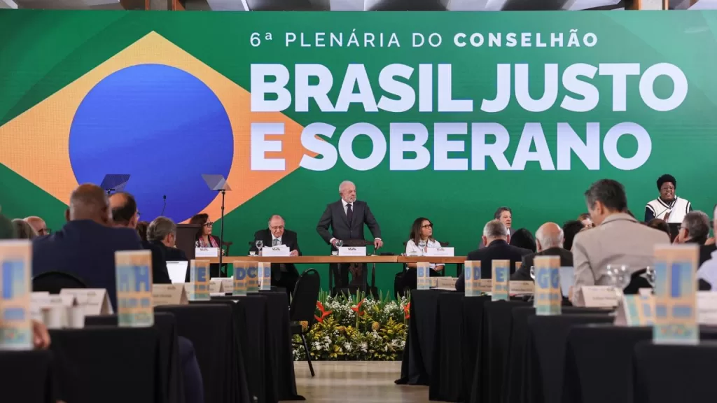 Lula discursa durante plenária no Conselhão