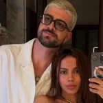 Anitta de férias com seu namorado