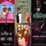 Kindle Unlimited — grid com as capas dos 10 lançamentos da semana, incluindo fantasia distópica, romance contemporâneo, máfia e histórias natalinas.
