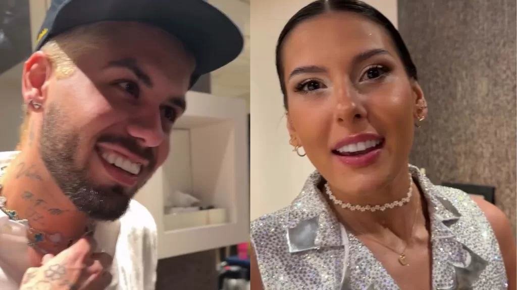 Ana Castela é acusada de humilhar Zé Felipe durante show. Rolling Screen