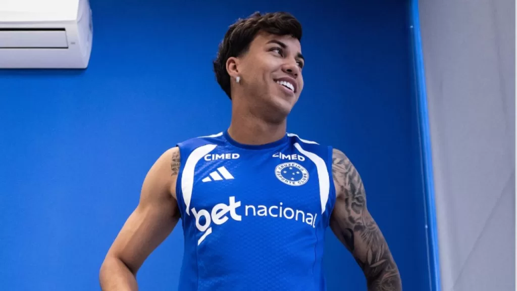 Kaio Jorge, atacante do Cruzeiro.