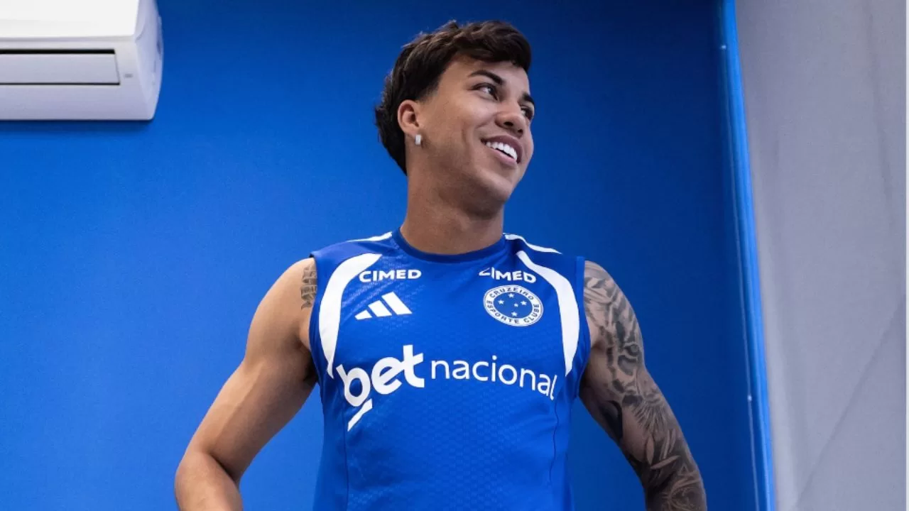 Kaio Jorge, atacante do Cruzeiro.