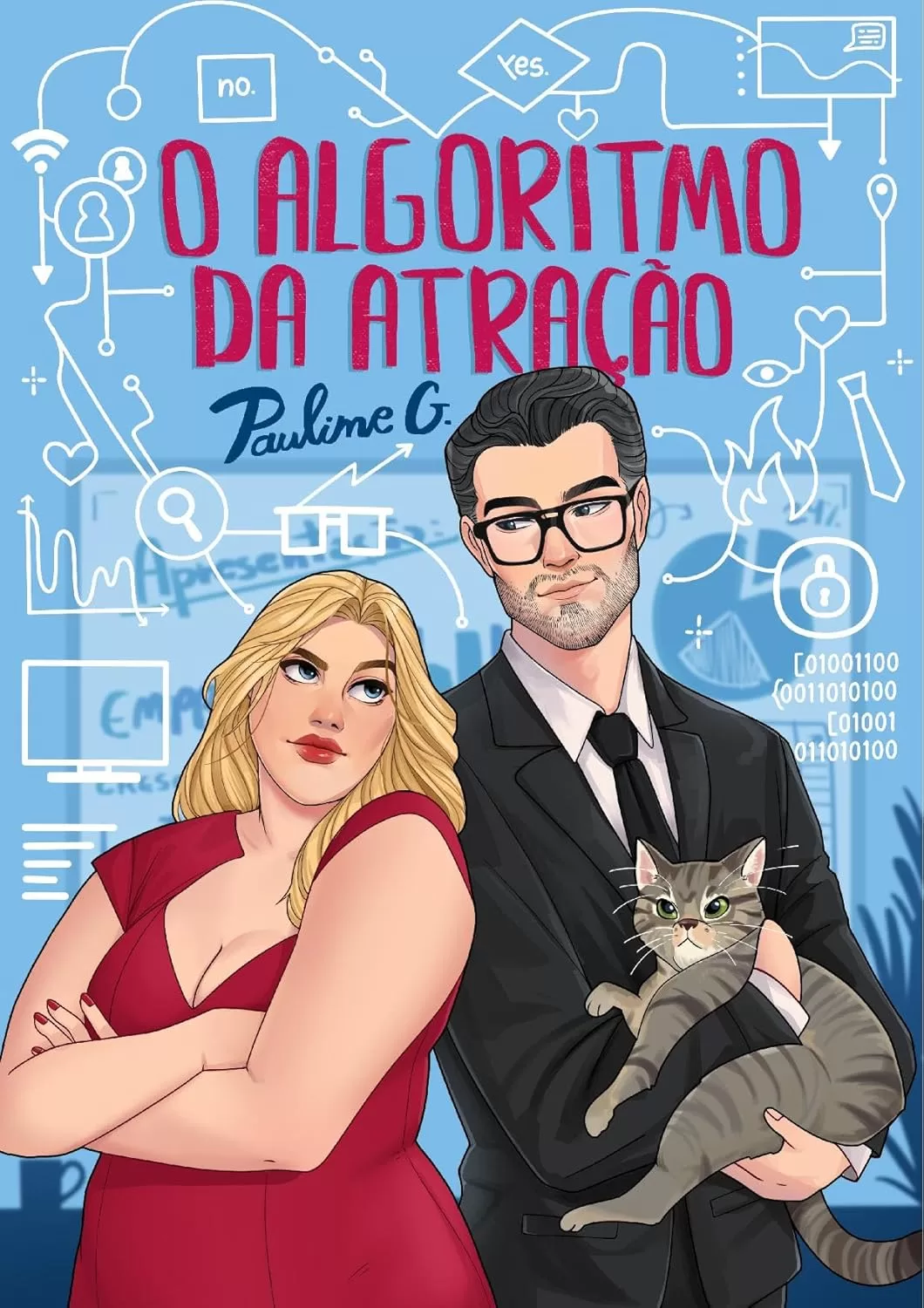 Valentine’s Day: encontre seu “Match Literário” perfeito na literatura nacional | O Algoritmo da Atração - Pauline G | Rolling Screenn